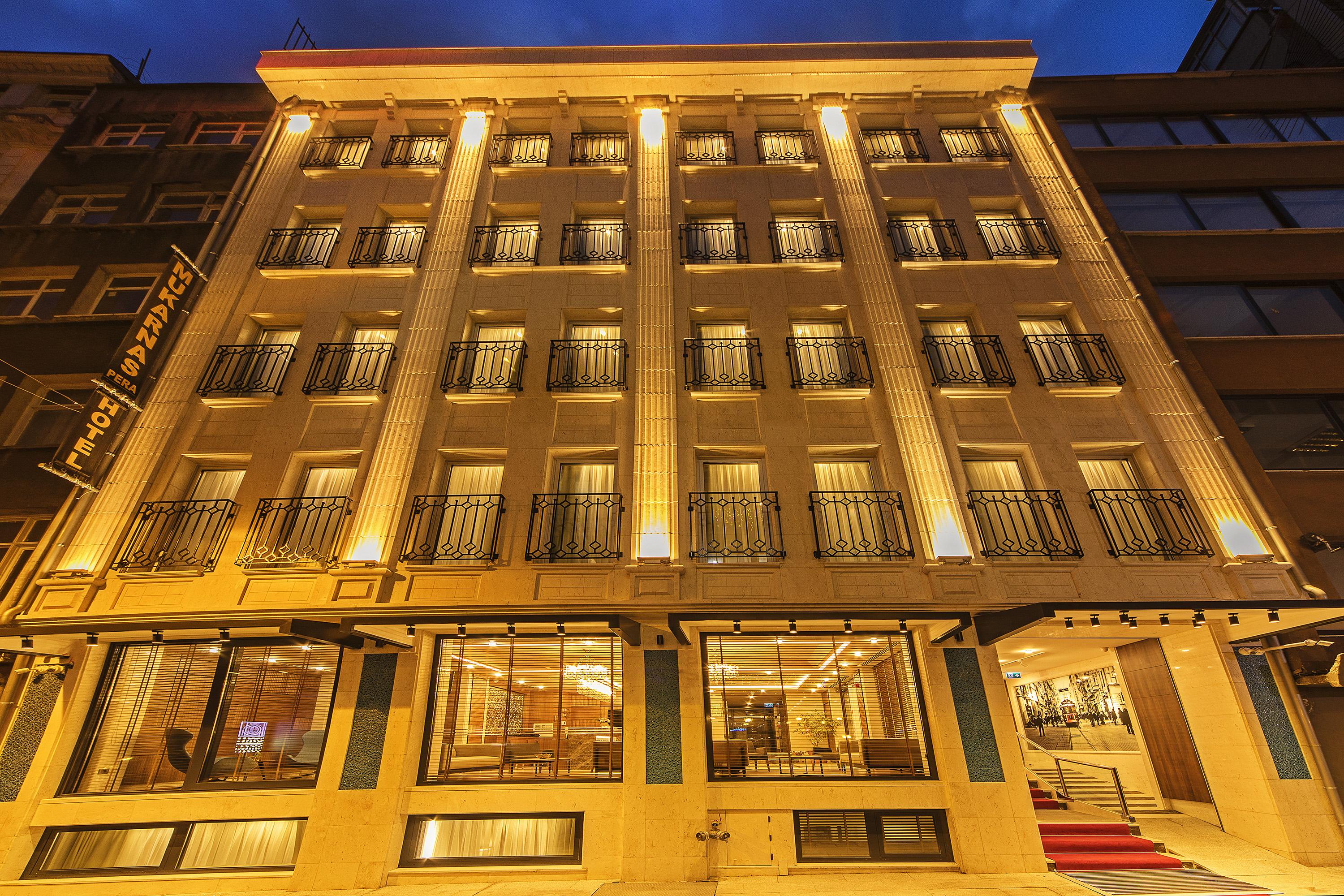 Mukarnas Taksim Hotel Istanbul Bagian luar foto