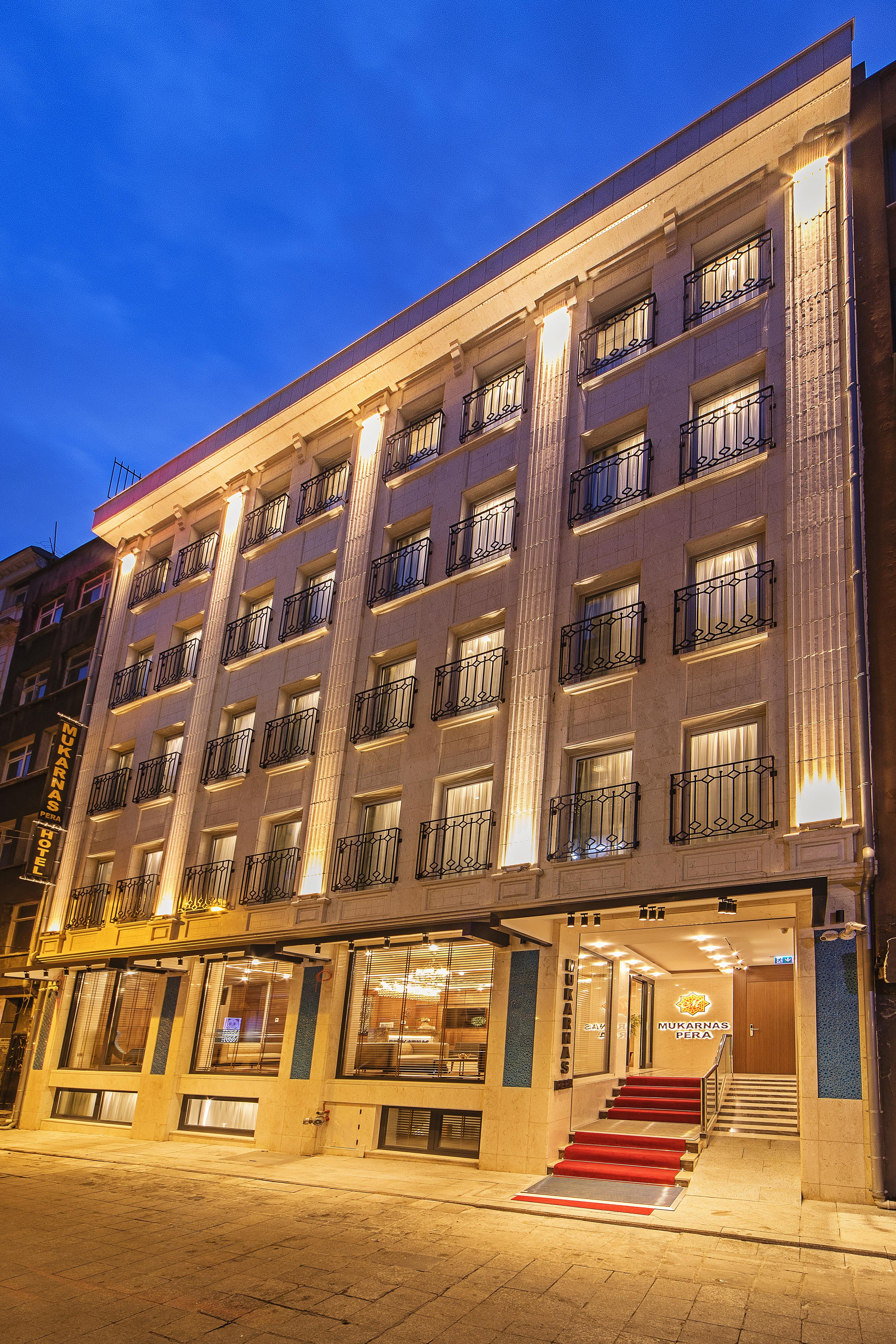 Mukarnas Taksim Hotel Istanbul Bagian luar foto