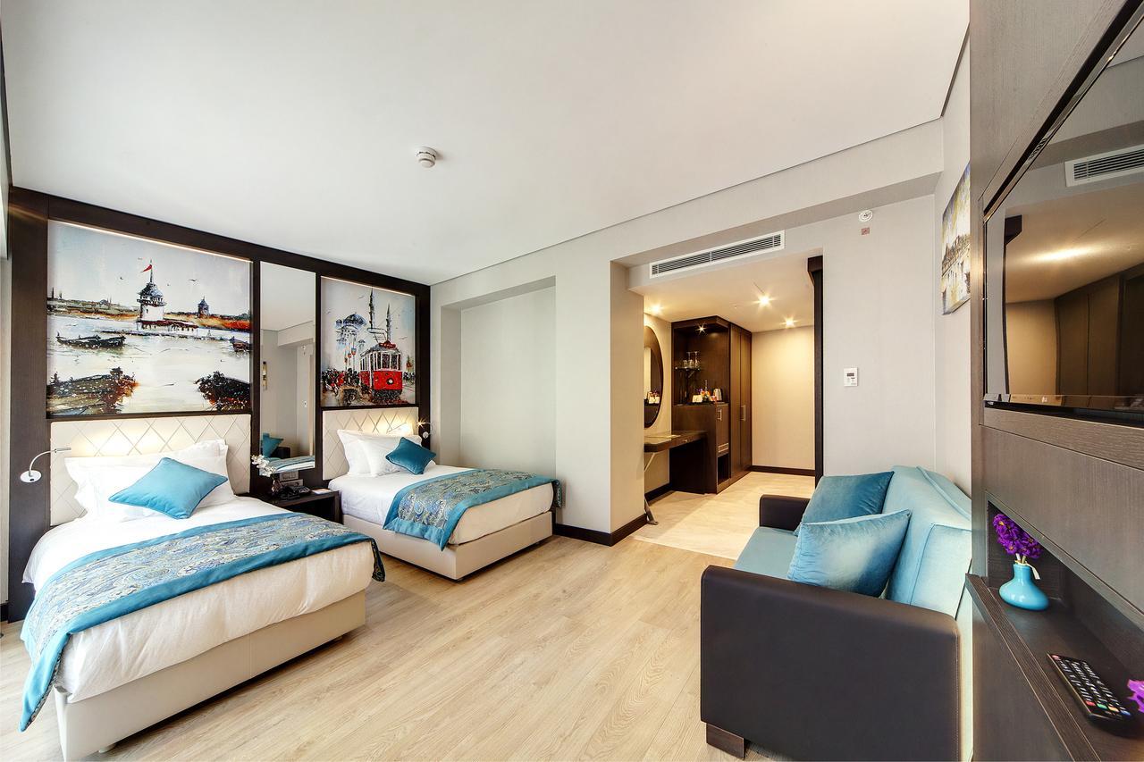 Mukarnas Taksim Hotel Istanbul Bagian luar foto
