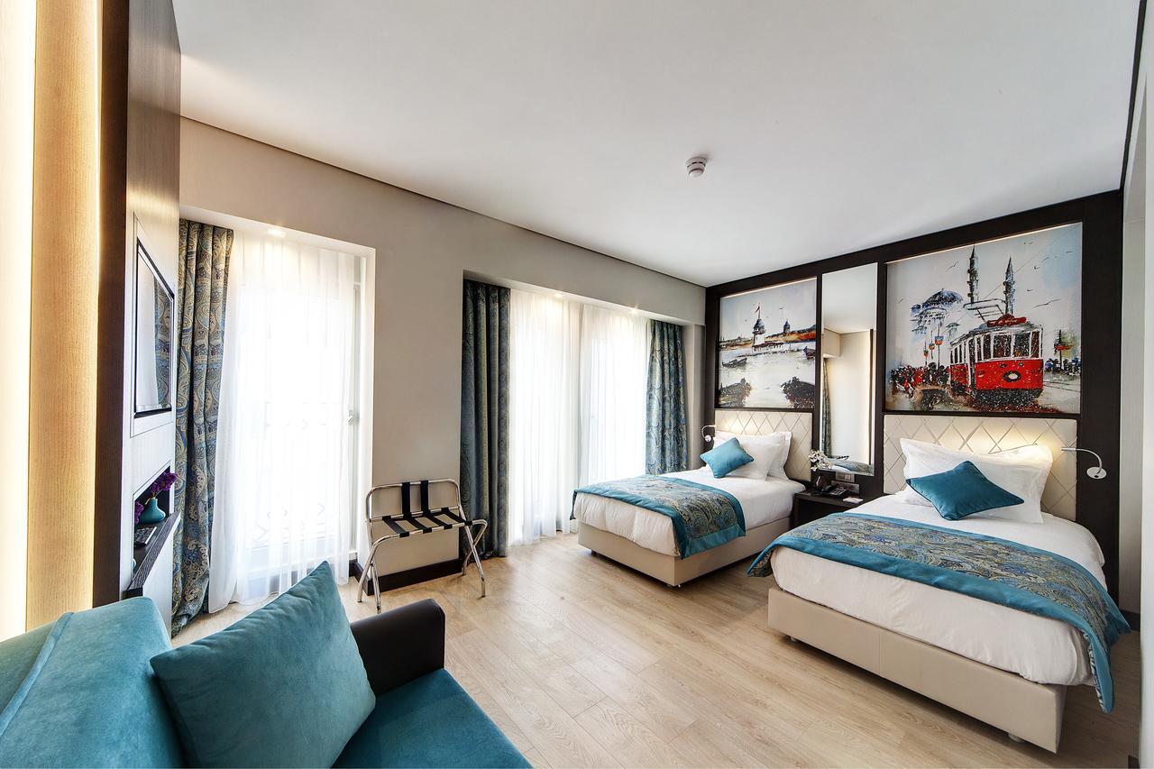 Mukarnas Taksim Hotel Istanbul Bagian luar foto
