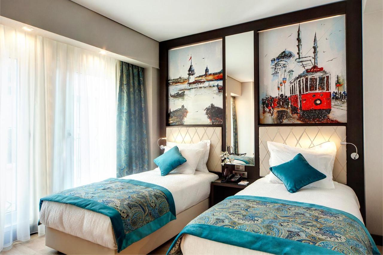 Mukarnas Taksim Hotel Istanbul Bagian luar foto