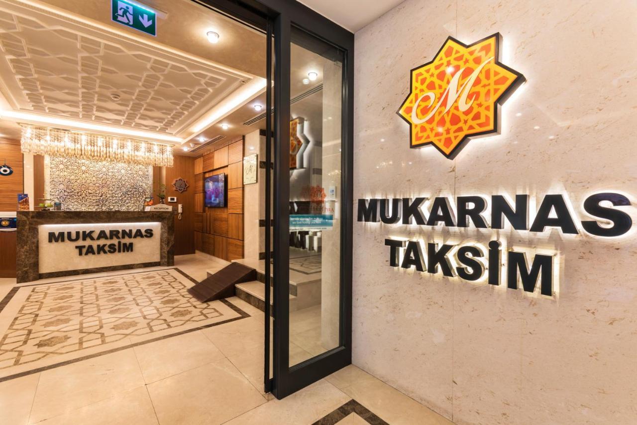 Mukarnas Taksim Hotel Istanbul Bagian luar foto